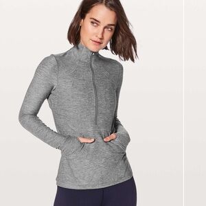 Lululemon Define Pullover Heathered Slate